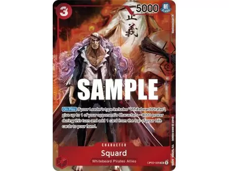 Squard (Uncommon) (Box Topper) – OP2 Paramount War | Carta ONE PIECE en México