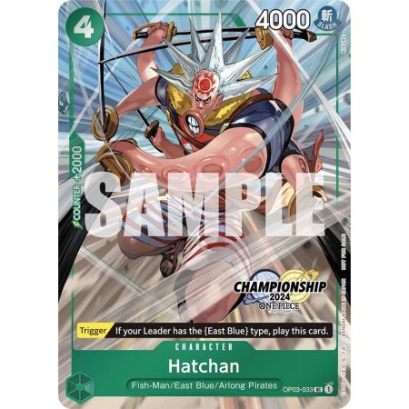 Hatchan (CS 2024 Celebration Pack) – OP3 Pillars of Strength | Carta ONE PIECE en México