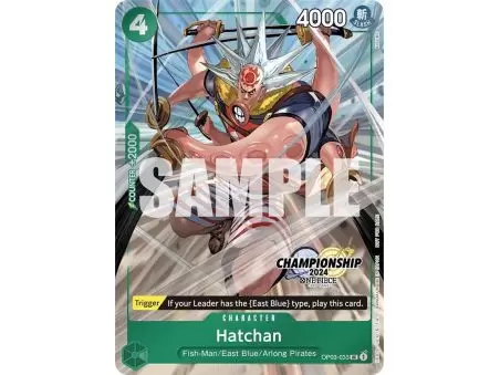 Hatchan (CS 2024 Celebration Pack) – OP3 Pillars of Strength | Carta ONE PIECE en México