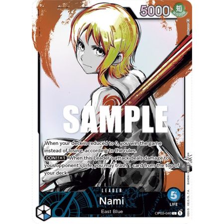 Nami (Alternate Art) – OP3 Pillars of Strength | Carta ONE PIECE en México
