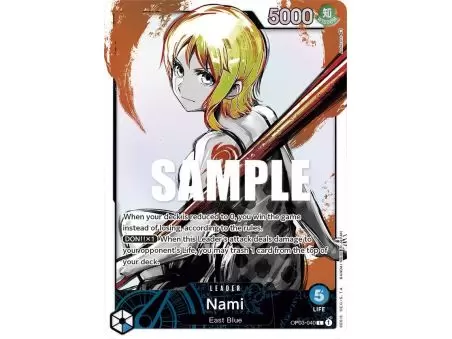 Nami (Alternate Art) – OP3 Pillars of Strength | Carta ONE PIECE en México