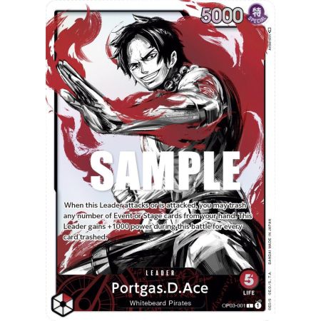 Portgas.D.Ace (Alternate Art) – OP3 Pillars of Strength | Carta ONE PIECE en México