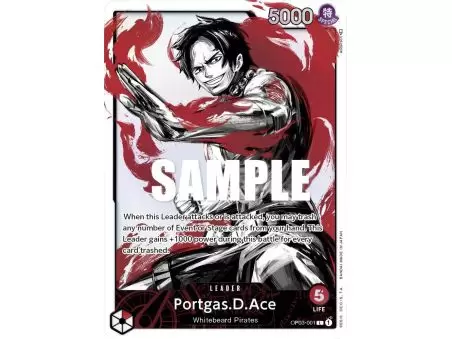 Portgas.D.Ace (Alternate Art) – OP3 Pillars of Strength | Carta ONE PIECE en México