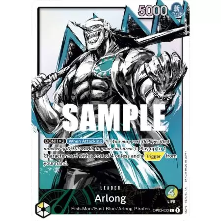 Arlong (Alternate Art) – OP3 Pillars of Strength | Carta ONE PIECE en México