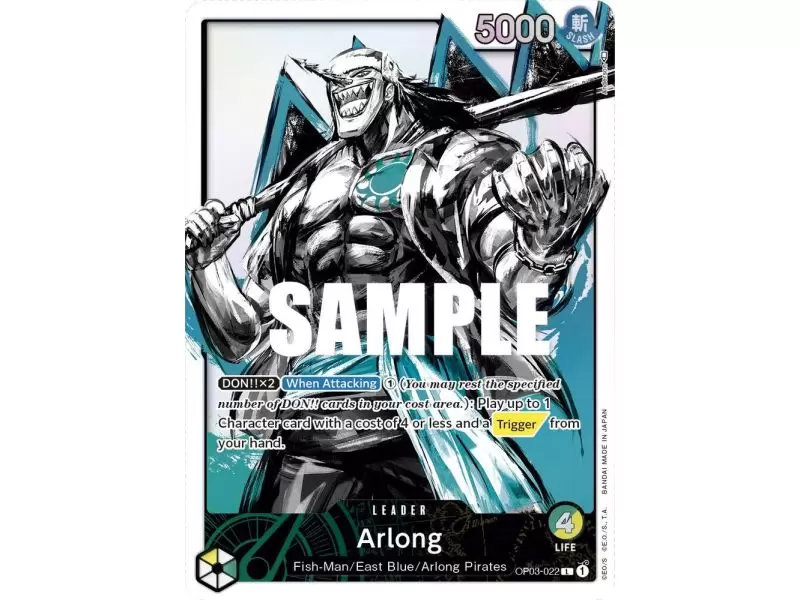 Arlong (Alternate Art) – OP3 Pillars of Strength | Carta ONE PIECE en México
