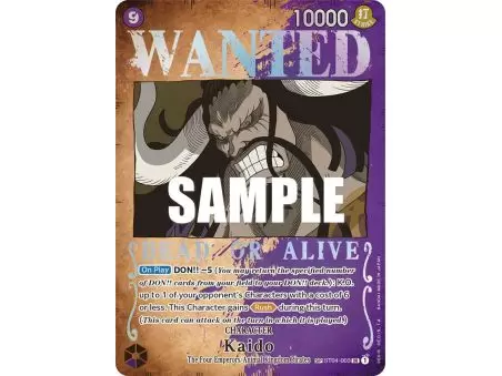 Kaido (Wanted Poster) – OP3 Pillars of Strength | Carta ONE PIECE en México
