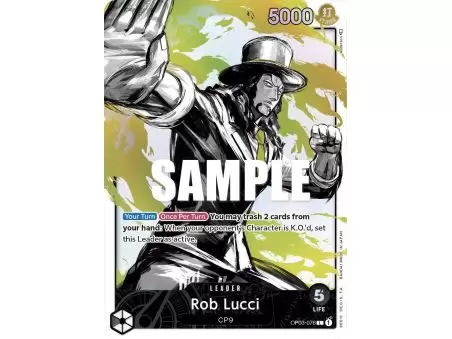 Rob Lucci (Alternate Art) – OP3 Pillars of Strength | Carta ONE PIECE en México
