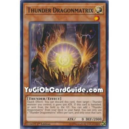 Thunder Dragonmatrix (Rare) – Soul Fusion | Carta YUGIOH en México