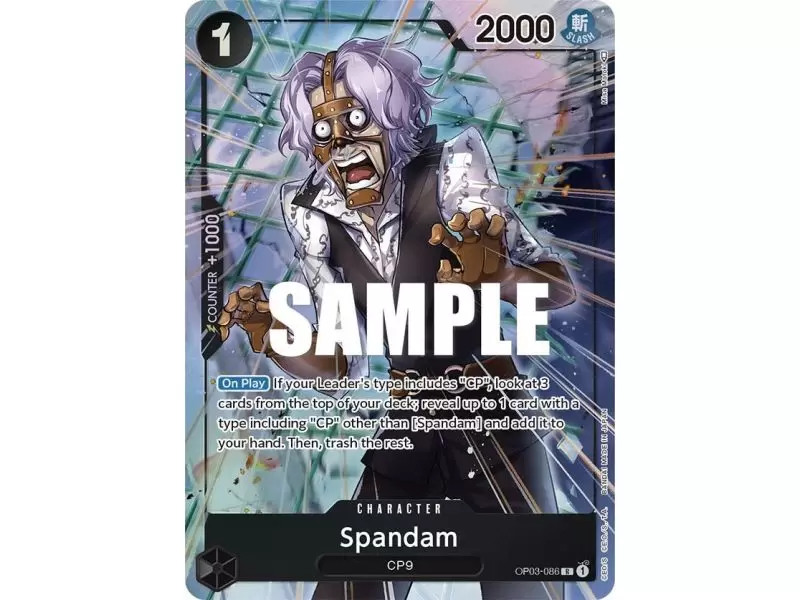 Spandam (Alternate Art) – OP3 Pillars of Strength | Carta ONE PIECE en México