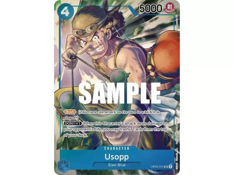 Usopp (Alternate Art) – OP3 Pillars of Strength | Carta ONE PIECE en México