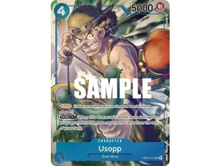 Usopp (Alternate Art) – OP3 Pillars of Strength | Carta ONE PIECE en México