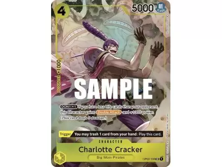 Charlotte Cracker (Alternate Art) – OP3 Pillars of Strength | Carta ONE PIECE en México
