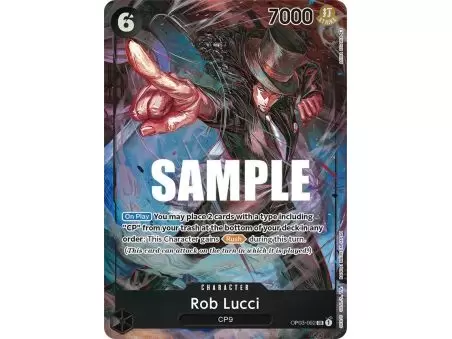 Rob Lucci (Alternate Art) – OP3 Pillars of Strength | Carta ONE PIECE en México