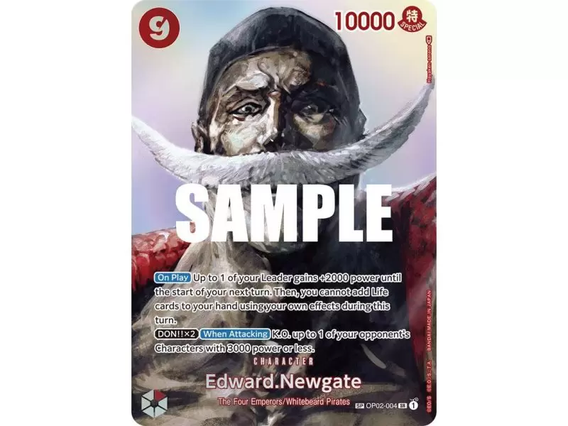 Edward.Newgate (SP) – OP4 Kingdom of Intrigue | Carta ONE PIECE en México