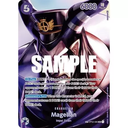 Magellan (SP) – OP4 Kingdom of Intrigue | Carta ONE PIECE en México