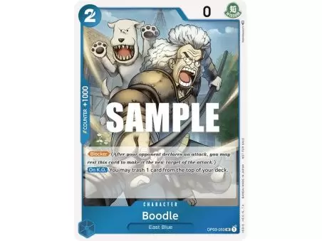 Boodle (Dash Pack) – OP4 Kingdom of Intrigue | Carta ONE PIECE en México