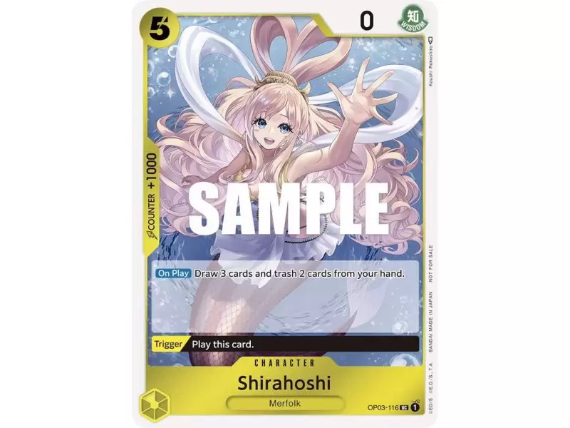 Shirahoshi (Dash Pack) – OP4 Kingdom of Intrigue | Carta ONE PIECE en México