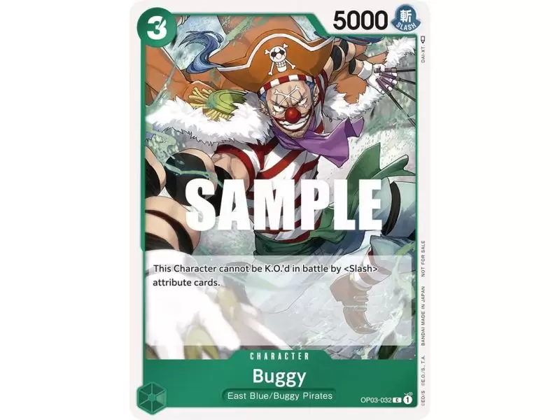 Buggy (Dash Pack) – OP4 Kingdom of Intrigue | Carta ONE PIECE en México