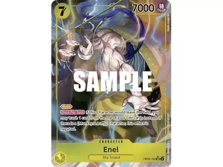 Enel (Alternate Art) – OP5 Awakening of the New Era | Carta ONE PIECE en México