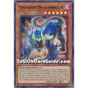 Thunder Dragonroar (Ultra Rare) – Soul Fusion | Carta YUGIOH en México