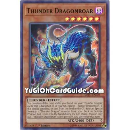 Thunder Dragonroar (Ultra Rare) – Soul Fusion | Carta YUGIOH en México