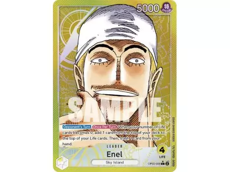 Enel (Alternate Art) – OP5 Awakening of the New Era | Carta ONE PIECE en México