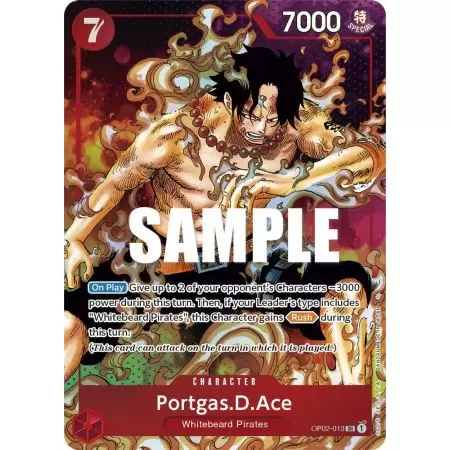 Portgas.D.Ace (Alternate Art) – OP2 Paramount War | Carta ONE PIECE en México