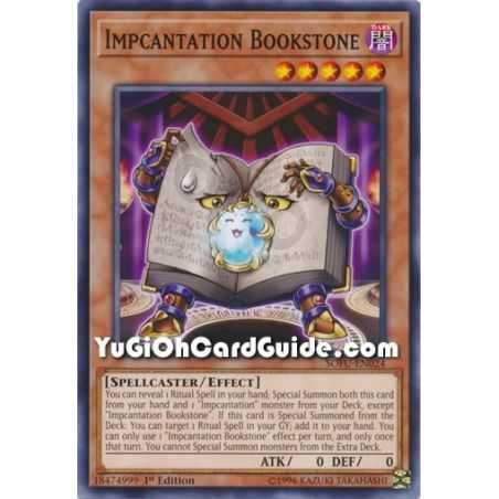 Impcantation Bookstone (Common) – Soul Fusion | Carta YUGIOH en México