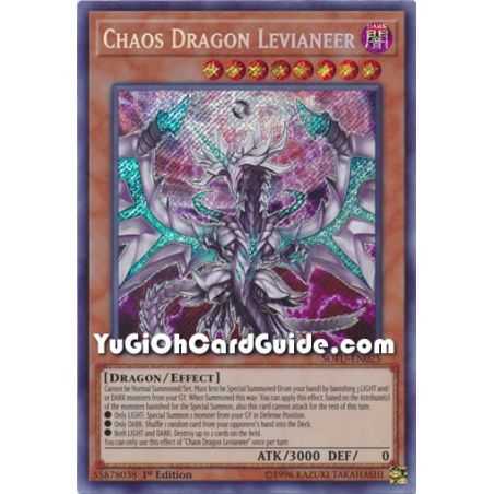 Chaos Dragon Levianeer (Secret Rare) – Soul Fusion | Carta YUGIOH en México
