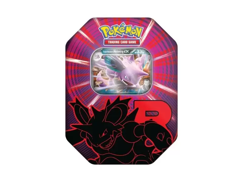 Team Rocket's Tin [Nidoking ex] (Español)