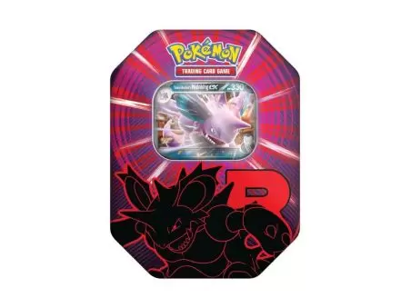 Team Rocket's Tin [Nidoking ex] (Español)