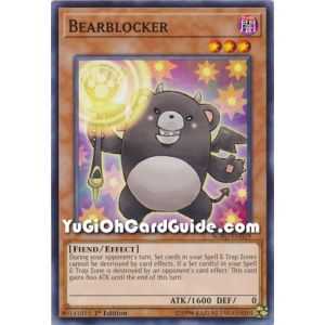 Bearblocker (Common) – Soul Fusion | Carta YUGIOH en México