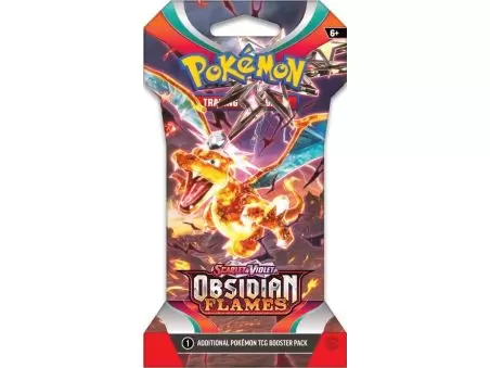 SV03 Llamas Obsidianas Sleeved Booster