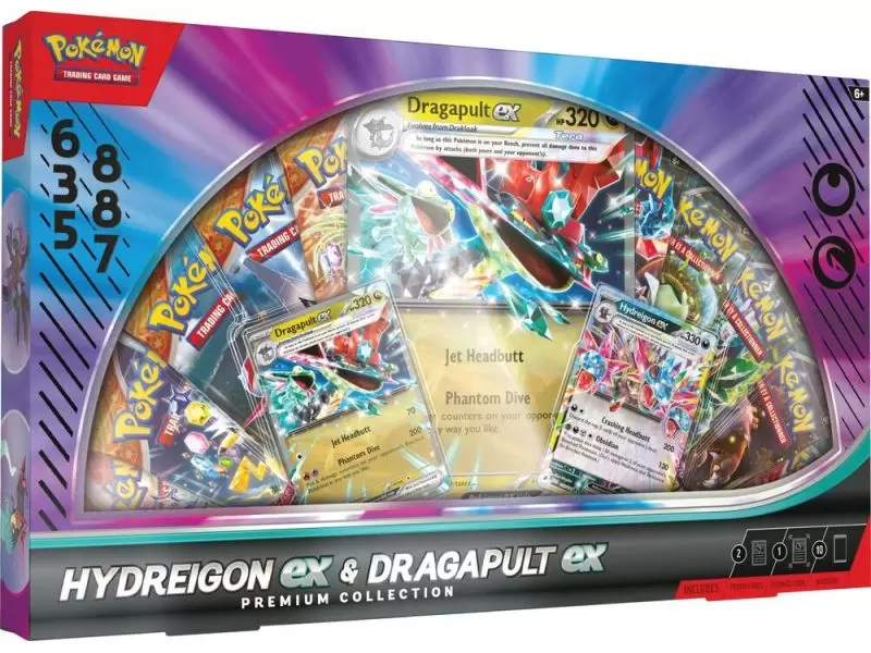 Hydreigon ex & Dragapult ex Premium Collection
