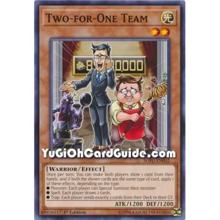 Two-for-One Team (Common) – Soul Fusion | Carta YUGIOH en México