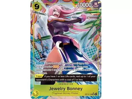 Jewelry Bonney (Alternate Art) – OP13 Carrying on His Will | Carta ONE PIECE en México