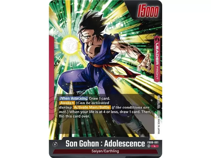Son Gohan : Adolescence (Leader)