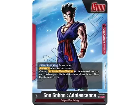 Son Gohan : Adolescence (Alternate Art)