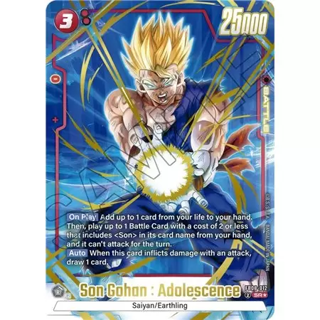 Son Gohan : Adolescence (Alternate Art)