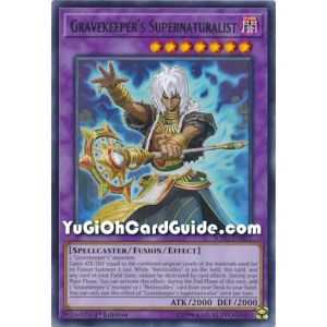 Gravekeeper's Supernaturalist (Rare) – Soul Fusion | Carta YUGIOH en México