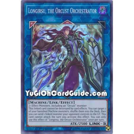 Longirsu, the Orcust Orchestrator (Super Rare) – Soul Fusion | Carta YUGIOH en México