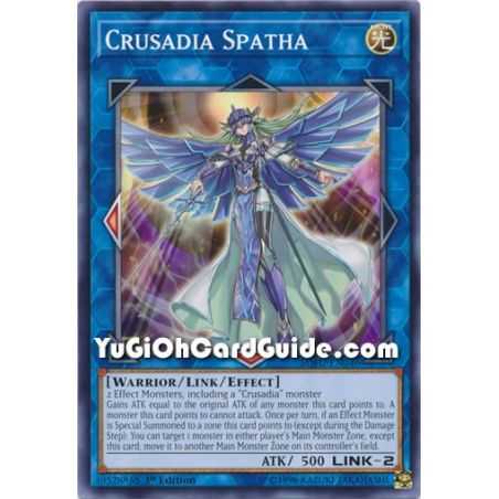Crusadia Spatha (Common) – Soul Fusion | Carta YUGIOH en México