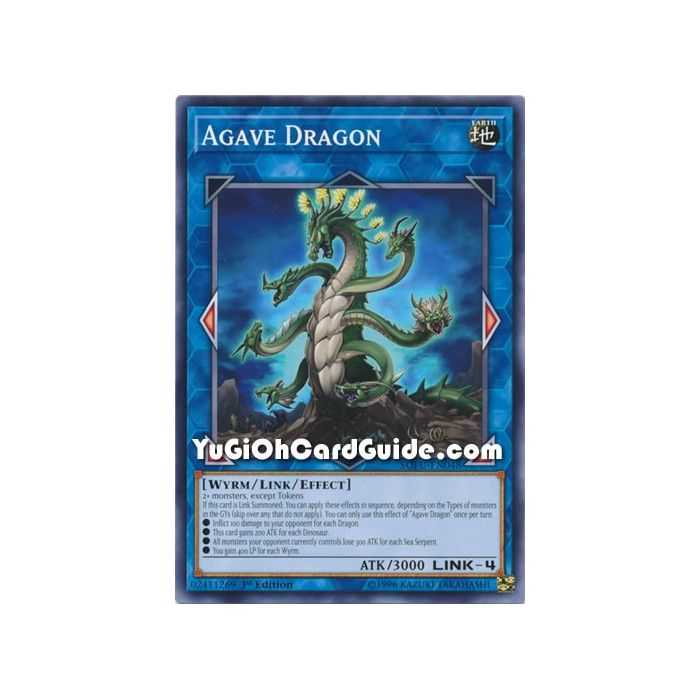 Agave Dragon (Common) – Soul Fusion | Carta YUGIOH en México