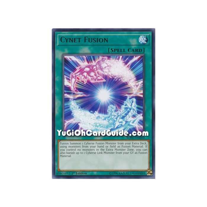 Cynet Fusion (Rare) – Soul Fusion | Carta YUGIOH en México