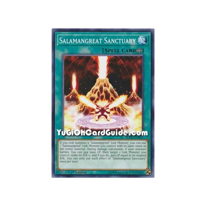 Salamangreat Sanctuary (Common) – Soul Fusion | Carta YUGIOH en México
