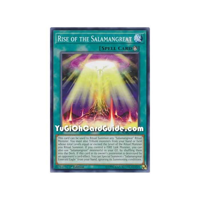 Rise of Salamangreat (Common) – Soul Fusion | Carta YUGIOH en México