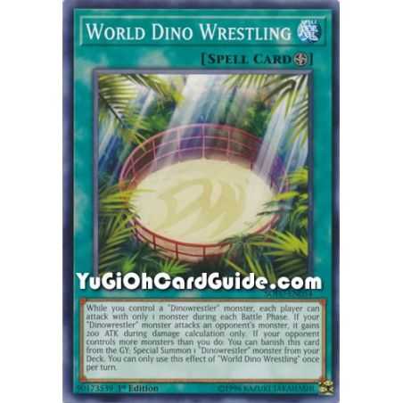 World Dino Wrestling (Common) – Soul Fusion | Carta YUGIOH en México