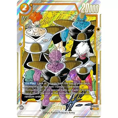 Ginyu (Alternate Art)