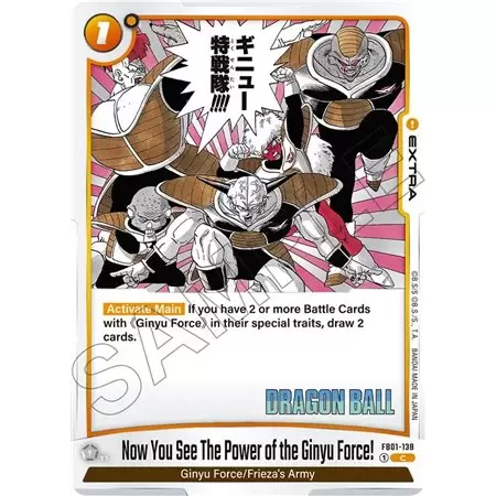 Now You See the Power of the Ginyu Force! (Common)