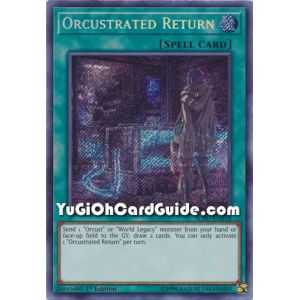 Orcustrated Return (Secret Rare) – Soul Fusion | Carta YUGIOH en México